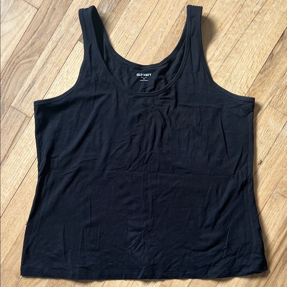 Old Navy First Layer Tank Top Set - White, Black, Brown, Beige, Panther - Picture 12 of 12